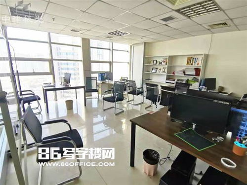 西安經開區市圖書館地鐵口第五國際寫字樓辦公室出租——114平黃金地段商業機遇